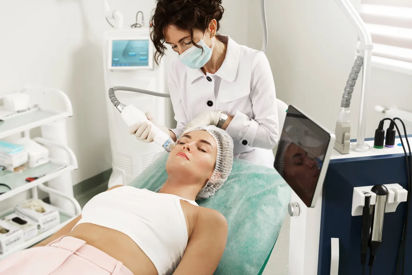Med spa treatment room